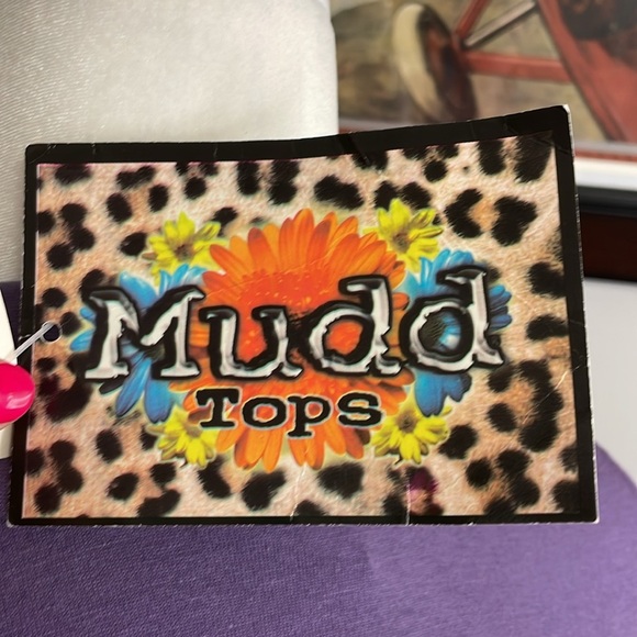 MUDD Y2K Cropped 90s Polo Shirt Womens NOS Dead stock Size Large NWT Purple - Picture 5 of 8